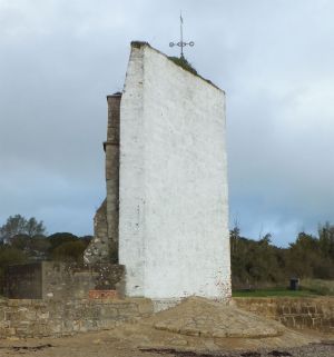 remains of St Helen's old church, Isle of Wight