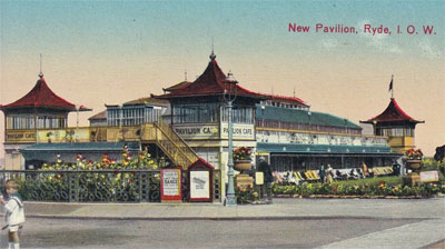 Early postcard of Ryde Eastern Esplanade Pavilion
