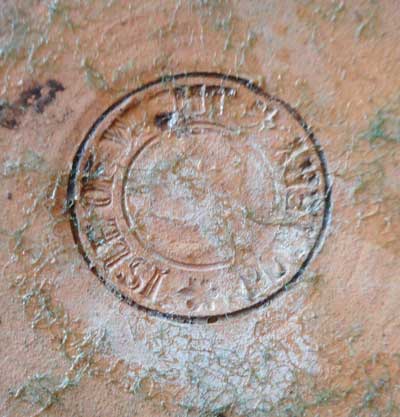 IW Handcraft Pottery - Early period backstamp