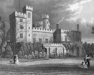 East Cowes Castle print