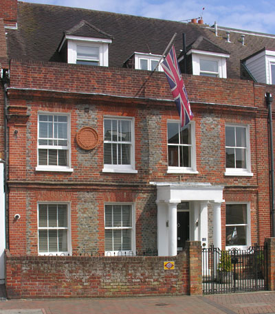 Westbourne House, Cowes - birth place of Dr Thomas Arnold