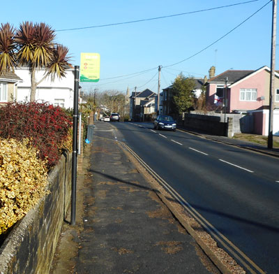 Miss Blacks bus stop - New Road Brading