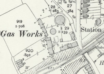 Shanklin Gas Works 1908