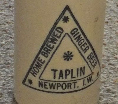 Taplin Ginger Beer bottle