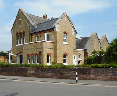 Coastguard Watch House and boat store, East Cowes