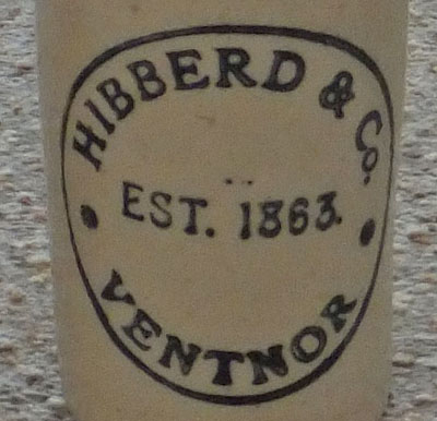 Charles Hibberd & Co 19th century bottle