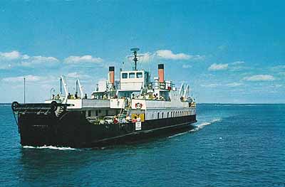 MV Lymington vehicle and passenger ferry