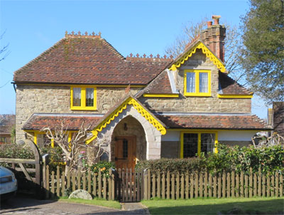 Surviving North Lodge of East Cowes Castle