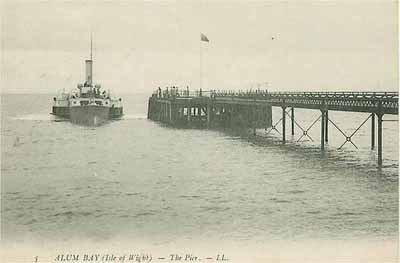 Alum Bay Pier