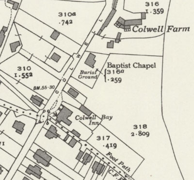 Colwell Baptist Chapel and Burial Ground