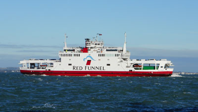 Red Osprey Car Ferry - post modification
