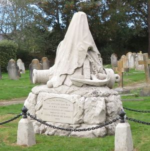 Memorial to HMS Eurydice Officers and Men, Shanklin Cemetery