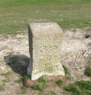 High Down Isle of Wight WD stone