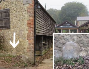 Newchurch Mersley Farm milestone