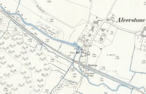 Alverstone watermill - 1898 map