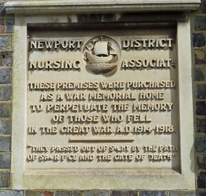 Newport District Nursing Association, Crocker Street, Newport, Isle of Wight