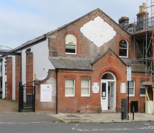 the old Zion Chapel, Quay Street, Newport, Isle of Wight