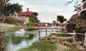 Boating on Alverstone Mill Pond