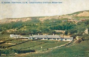 Woody Bay Coastguard Station - 1913 postcard