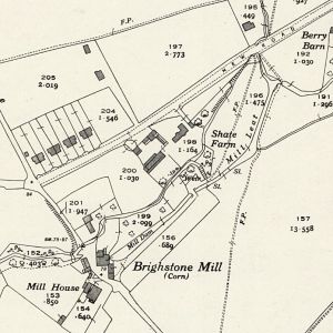 Brighstone Mill map