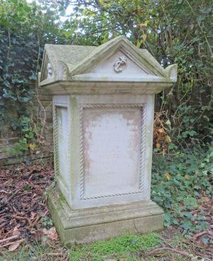 Memorial in Christchurch Churchyard, Sandown