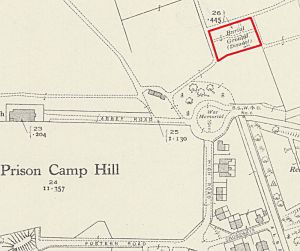 Parkhurst Prison Burial Ground (1940 map)