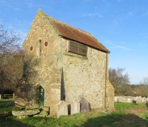 St Swithins old church, Thorley, Isle of Wight