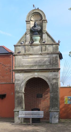 Queen Victoria Jubilee Arch from the Royal County Hospital, Ryde