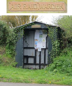 Air Raid Warden Hut, Wellow