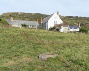 Marconi Aerial base at Knowles Farm