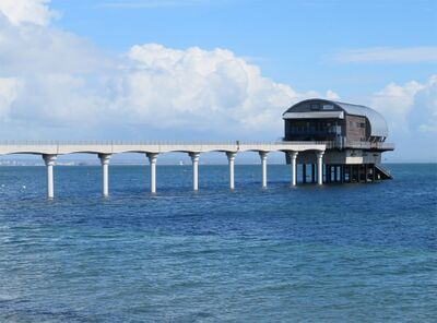 Bembridge new Lifeboat pier and boathouse