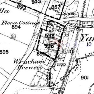 Wrexham Yarbridge brewery location 1882, Isle of Wight