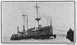 Wreck of ex-HMS Gladiator en-route for Holland