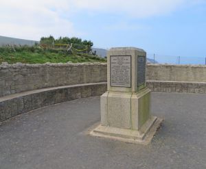 Marconi memorial Alum Bay