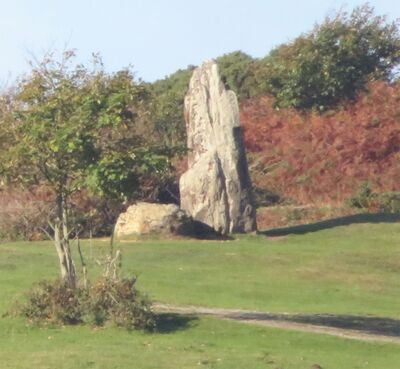 The Long Stone, Mottistone Down